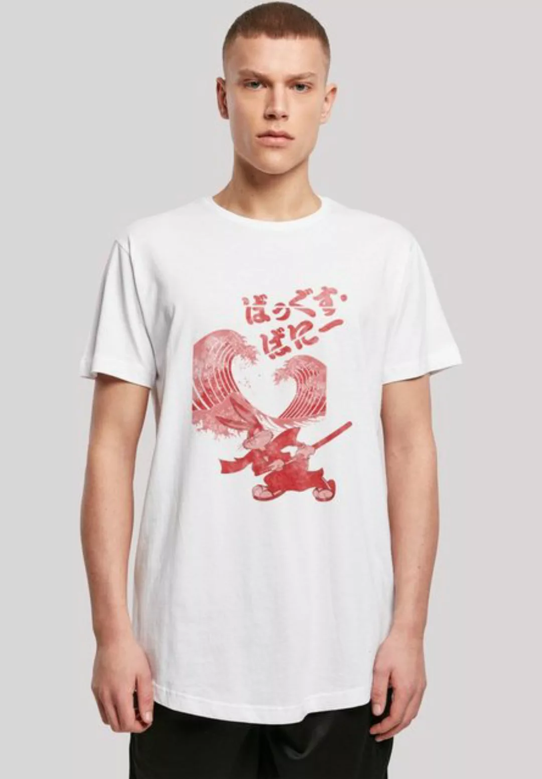 F4NT4STIC T-Shirt Looney Tunes Bugs Bunny Shogun' Print günstig online kaufen
