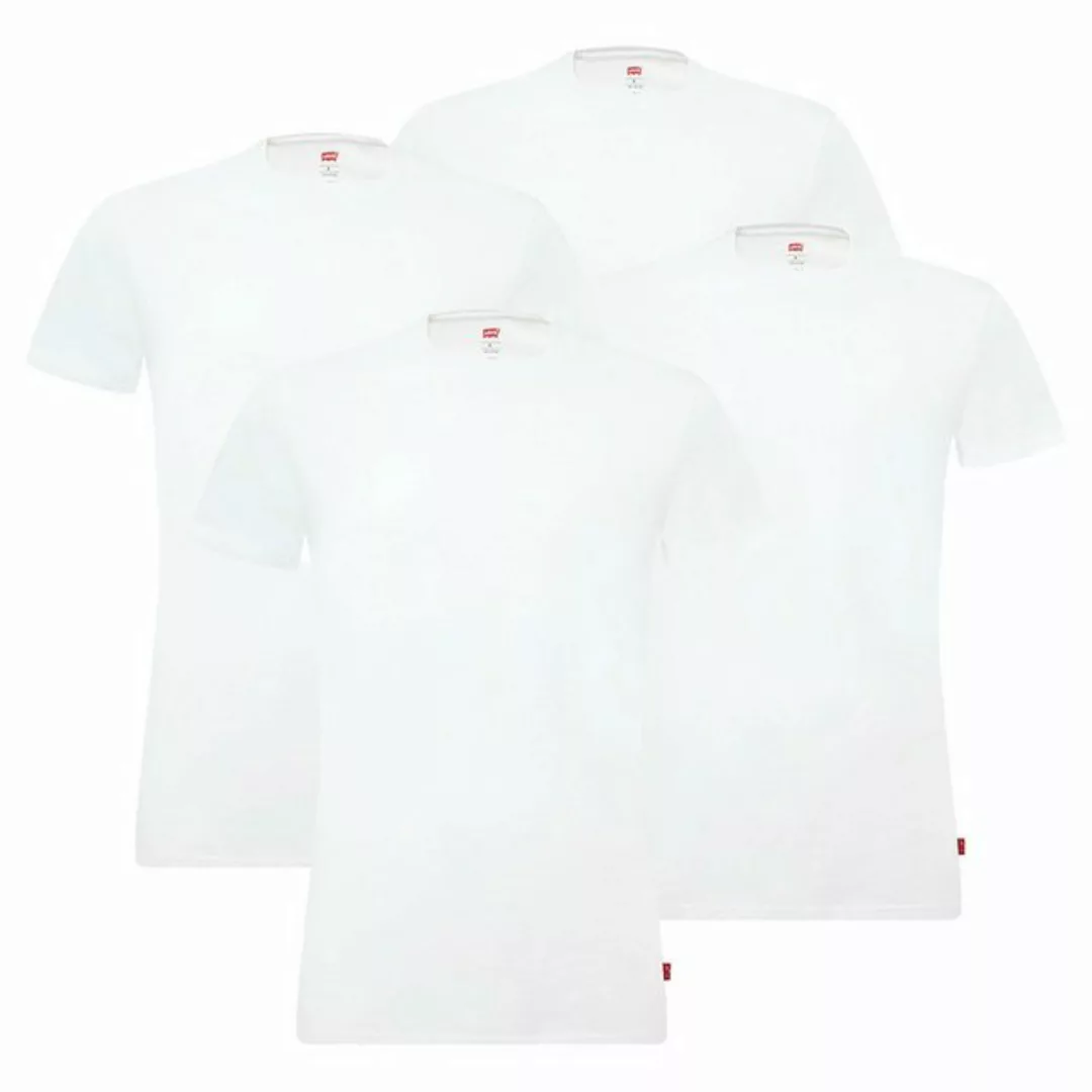 Levi's® T-Shirt Herren T-Shirts, 4er Pack - Rundhals, Kurzarm günstig online kaufen