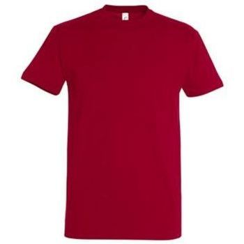 Sols  T-Shirt IMPERIAL camiseta color Rojo Tango-100% algodón günstig online kaufen