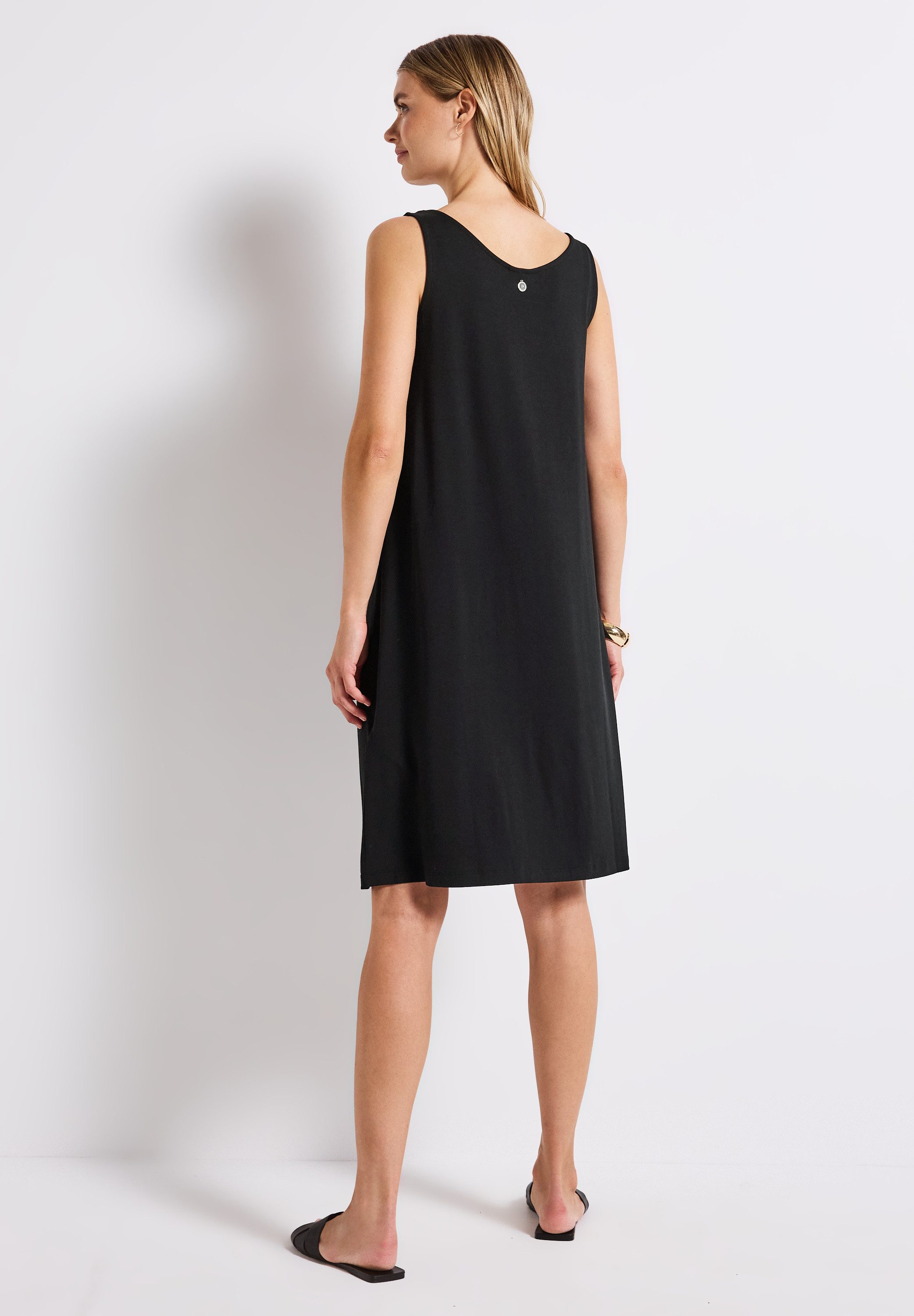STREET ONE Jerseykleid in Unifarbe günstig online kaufen