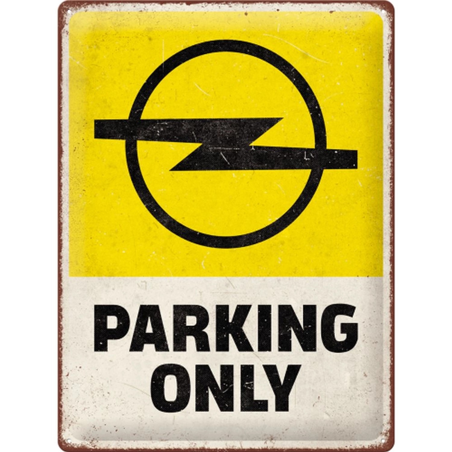 Nostalgic-Art Blechschild 30 x 40 cm - Opel - Opel Parking Only günstig online kaufen