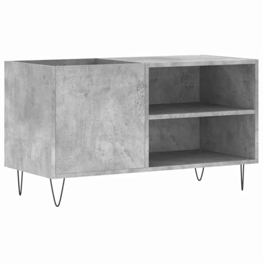 vidaXL Beistellschrank Plattenschrank Betongrau 85x38x48 cm Holzwerkstoff günstig online kaufen