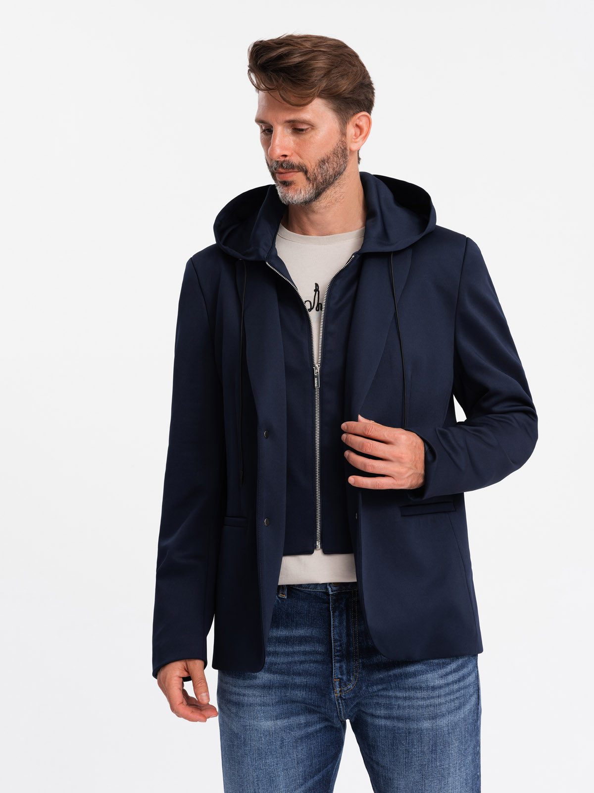 OMBRE Sakko mit Kapuze Sakko mit günstig online kaufen