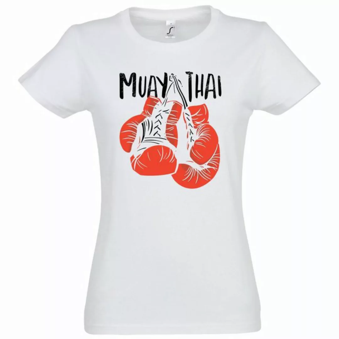 Youth Designz T-Shirt Muay Thai Damen Shirt mit trendigem Frontprint günstig online kaufen