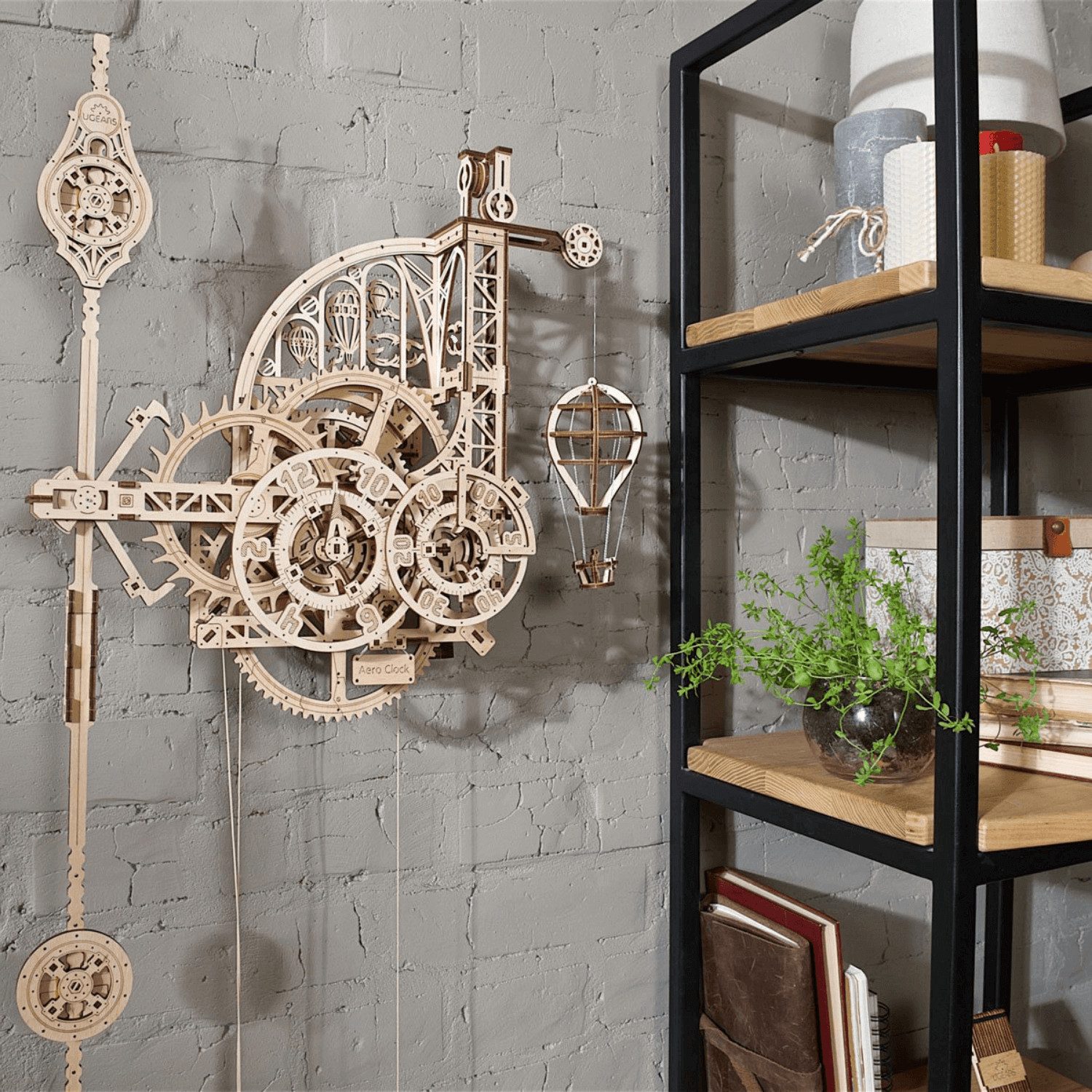 UGEARS Puzzle Ugears Aero Wanduhr mit günstig online kaufen