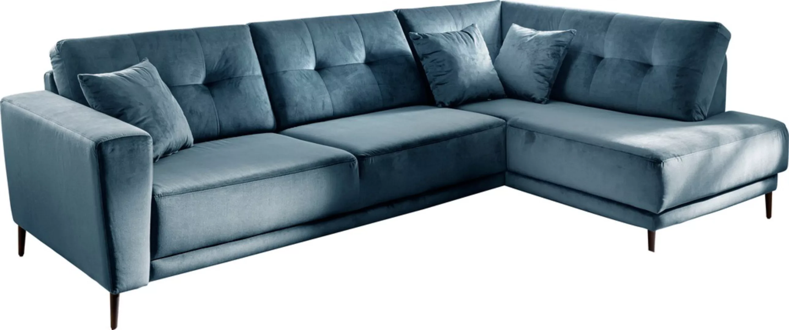 Trends by HG Polsterecke »Barcelona L-Form«, mit Metallfuss, frei im Raum s günstig online kaufen