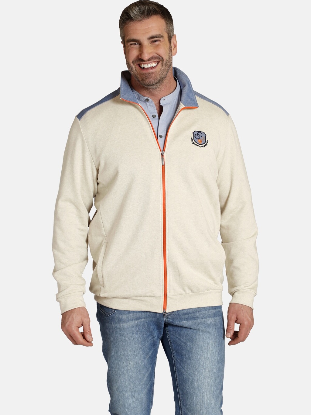 Charles Colby Sweatjacke "Sweatjacke DUKE ALED" günstig online kaufen