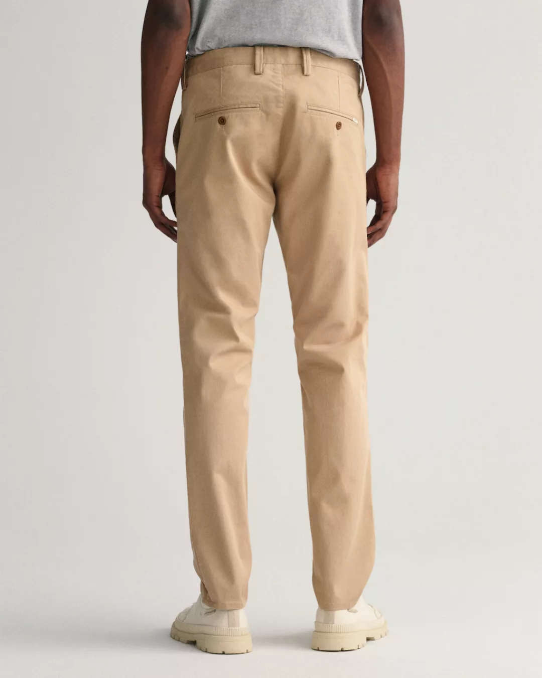 Gant Chinohose SLIM TWILL CHINOS mit gefütterten Seitentaschen günstig online kaufen