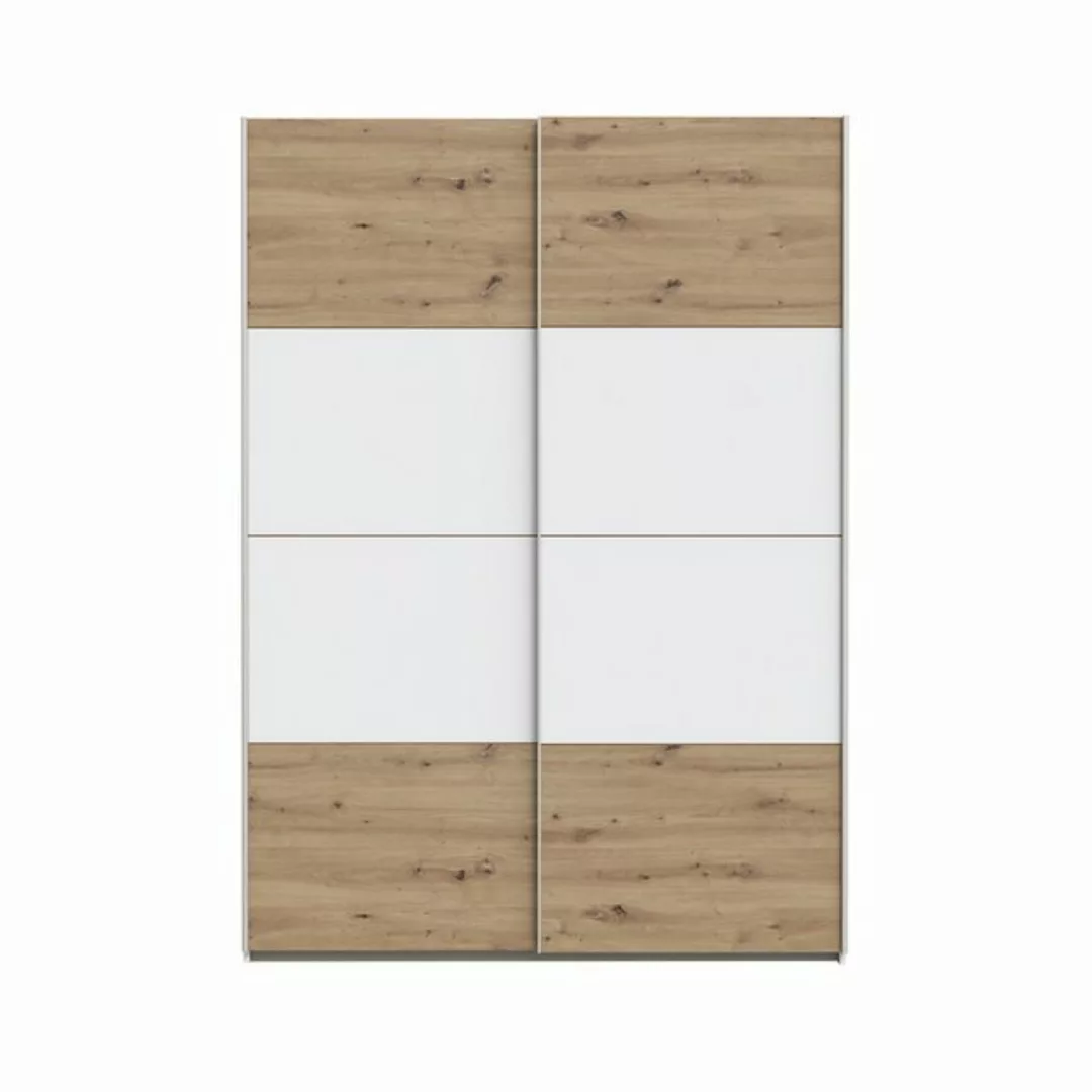 freiraum Schiebetürenschrank SCHACH&MATT 2 in Weiss / Artisan Eiche - 150,1 günstig online kaufen