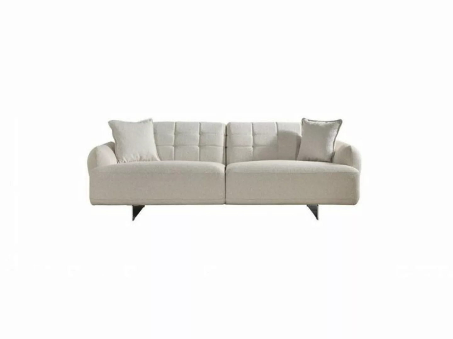 JVmoebel 3-Sitzer Sofa Dreisitzer 3 Sitzer Polstersofa Stoff Polyester Couc günstig online kaufen