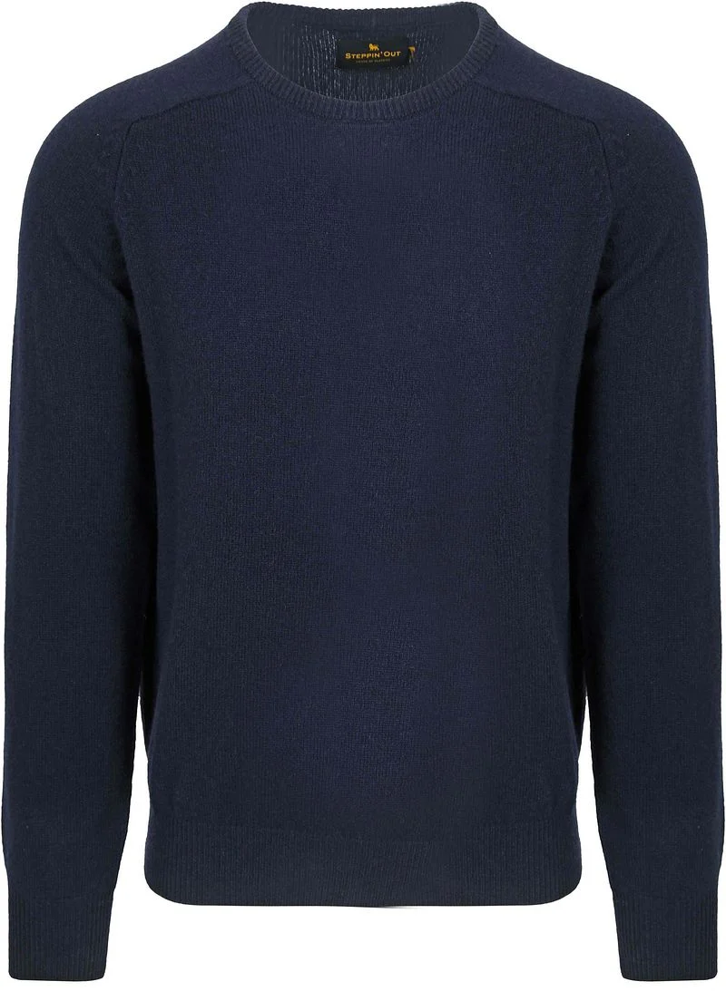 Steppin' Out Pullover Lammwolle Navy - Größe XXL günstig online kaufen