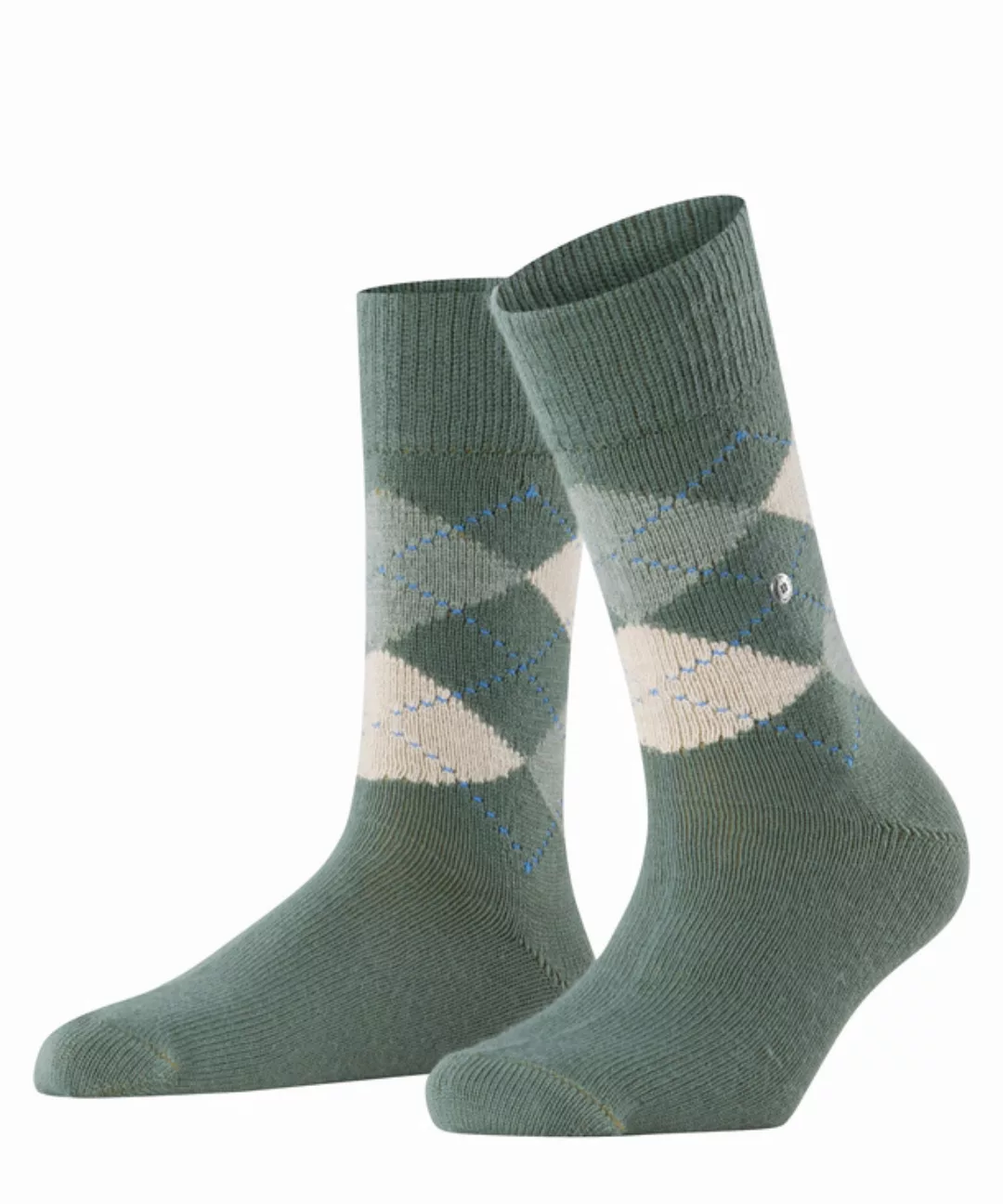 Burlington Preston Herren Socken, 40-46, Grün, Argyle, 24284-755002 günstig online kaufen