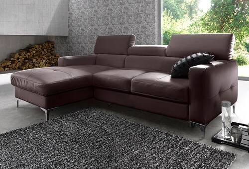 COTTA Polstergarnitur »Sammy L-Form«, (Set), Set bestehend aus: Ecksofa mit günstig online kaufen