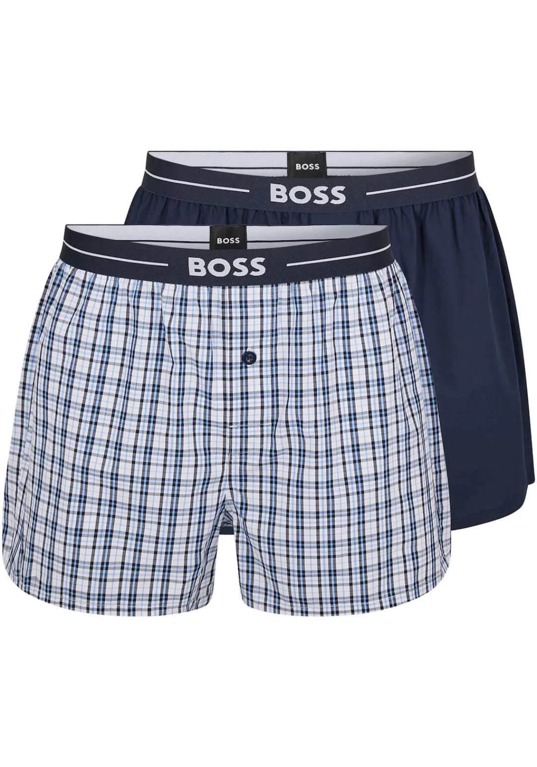 BOSS Shorts 2-Pack Navy - Größe L günstig online kaufen