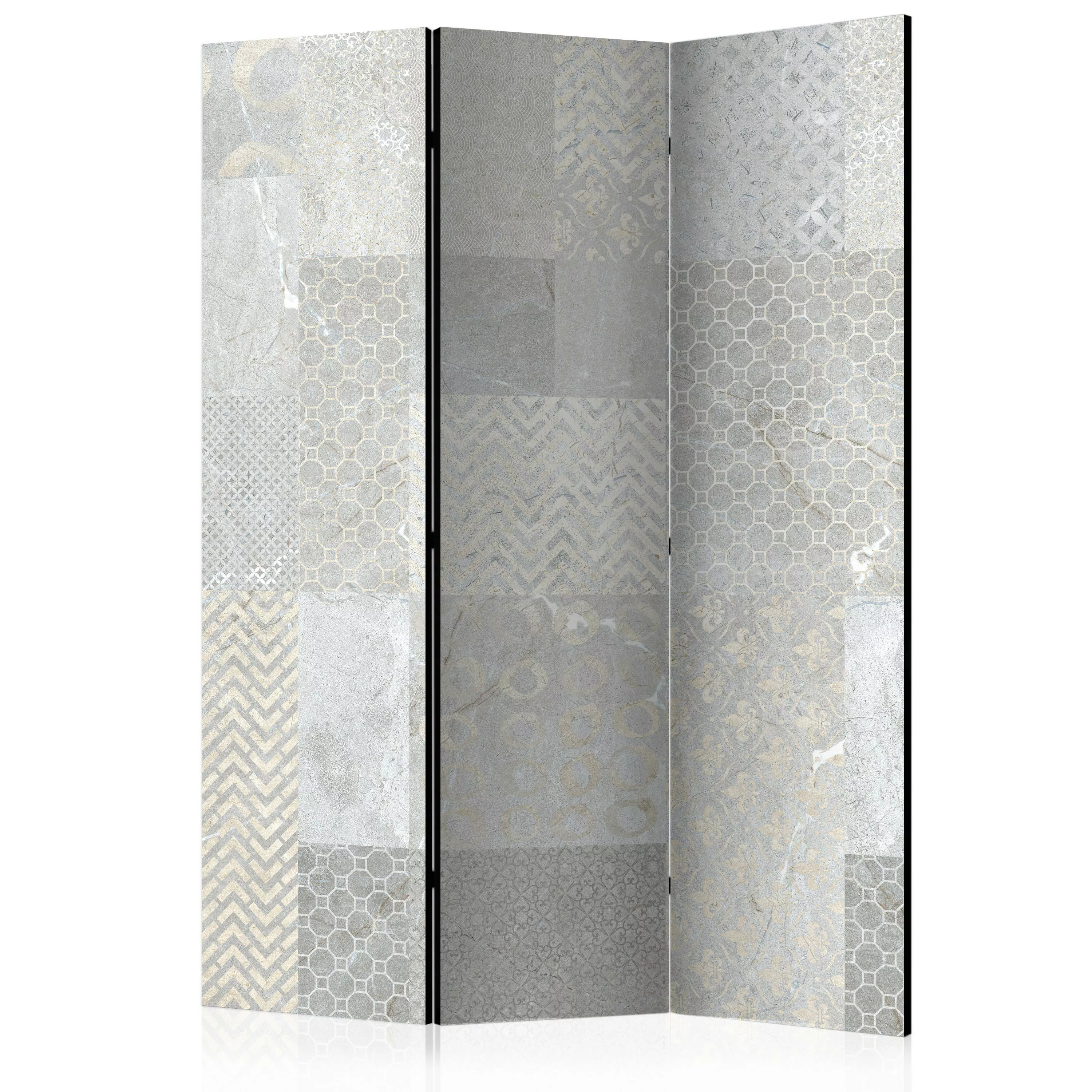 3-teiliges Paravent - Tiles [room Dividers] günstig online kaufen