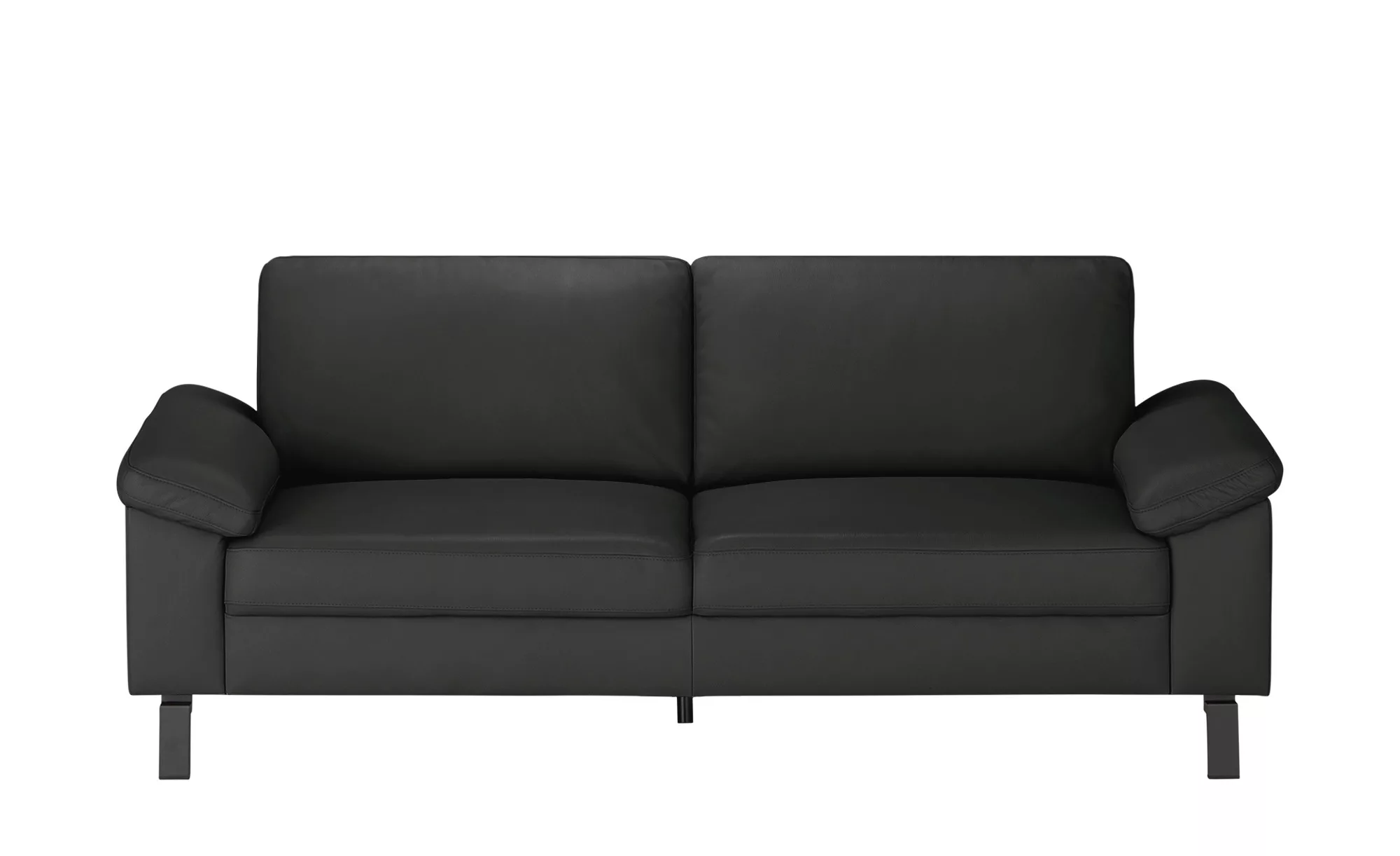 Max Schelling Ledersofa  Maximum - schwarz - 184 cm - 86 cm - 97 cm - Polst günstig online kaufen