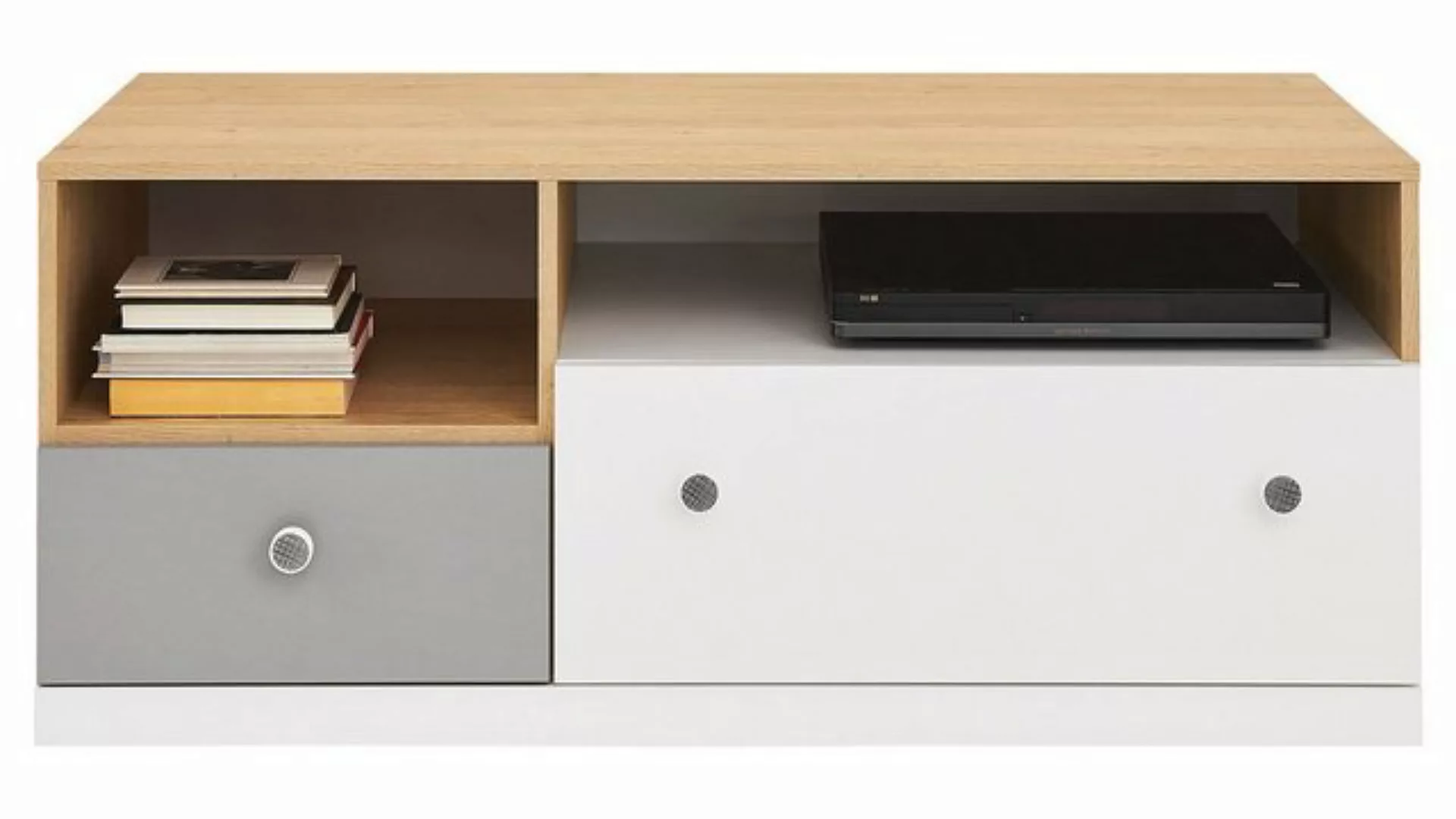 MIRJAN24 TV-Schrank Pixel PX11 (2-Schubladen und Regal) Kugelgleitschienen günstig online kaufen