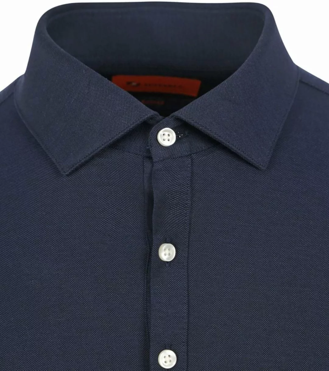 Suitable Camicia Poloshirt Navy - Größe XXL günstig online kaufen