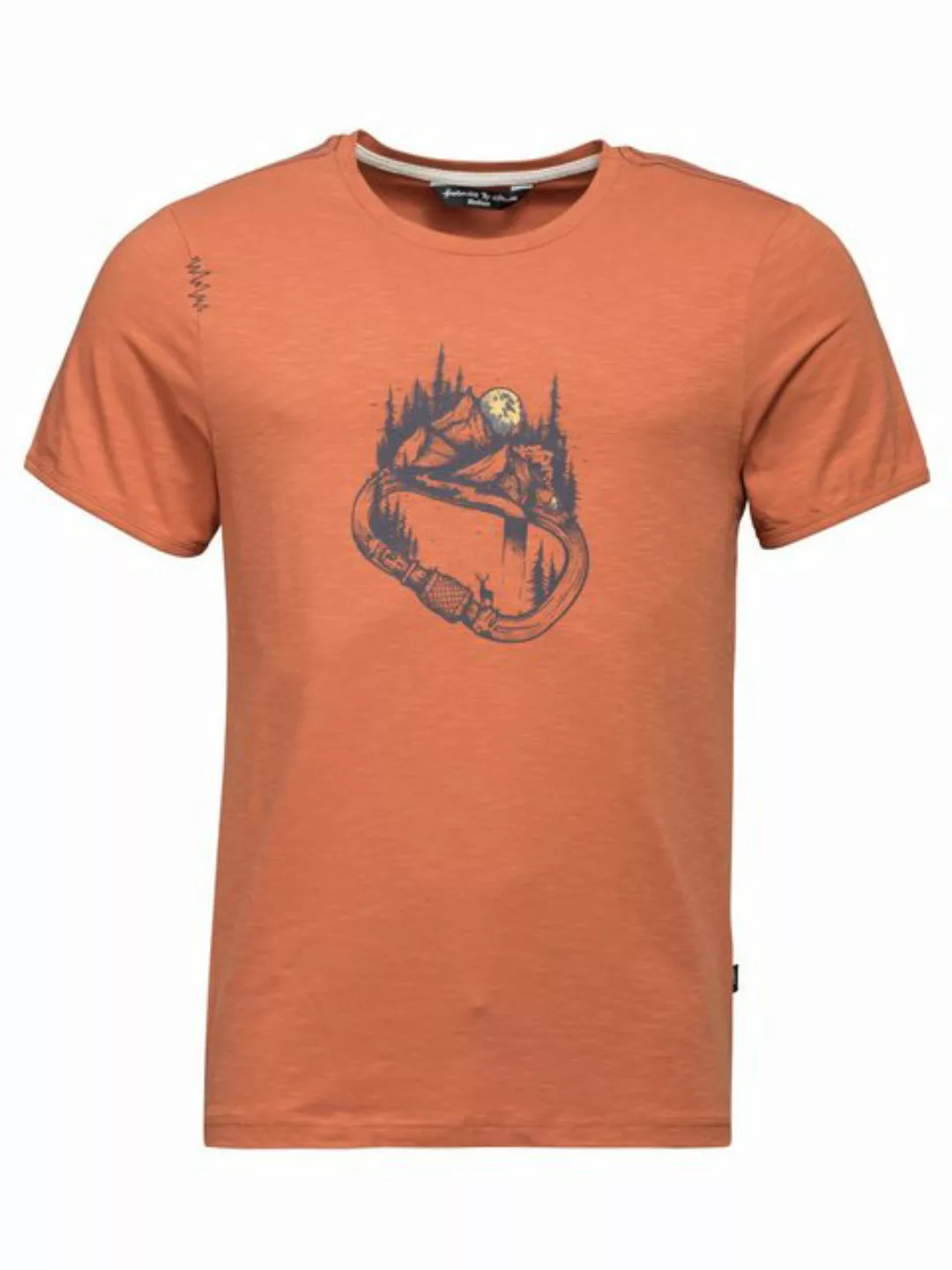 Chillaz T-Shirt Carabiner Forest mango günstig online kaufen