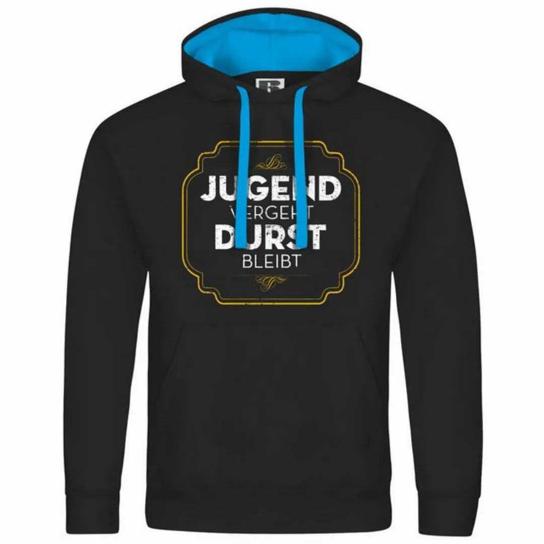 deinshirt Kapuzenpullover Herren Kapuzenpullover Jugend vergeht Durst bleib günstig online kaufen