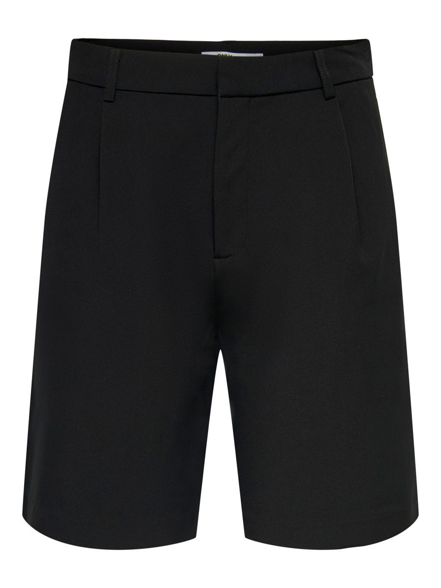 ONLY Lange High Waist Shorts Damen Schwarz günstig online kaufen