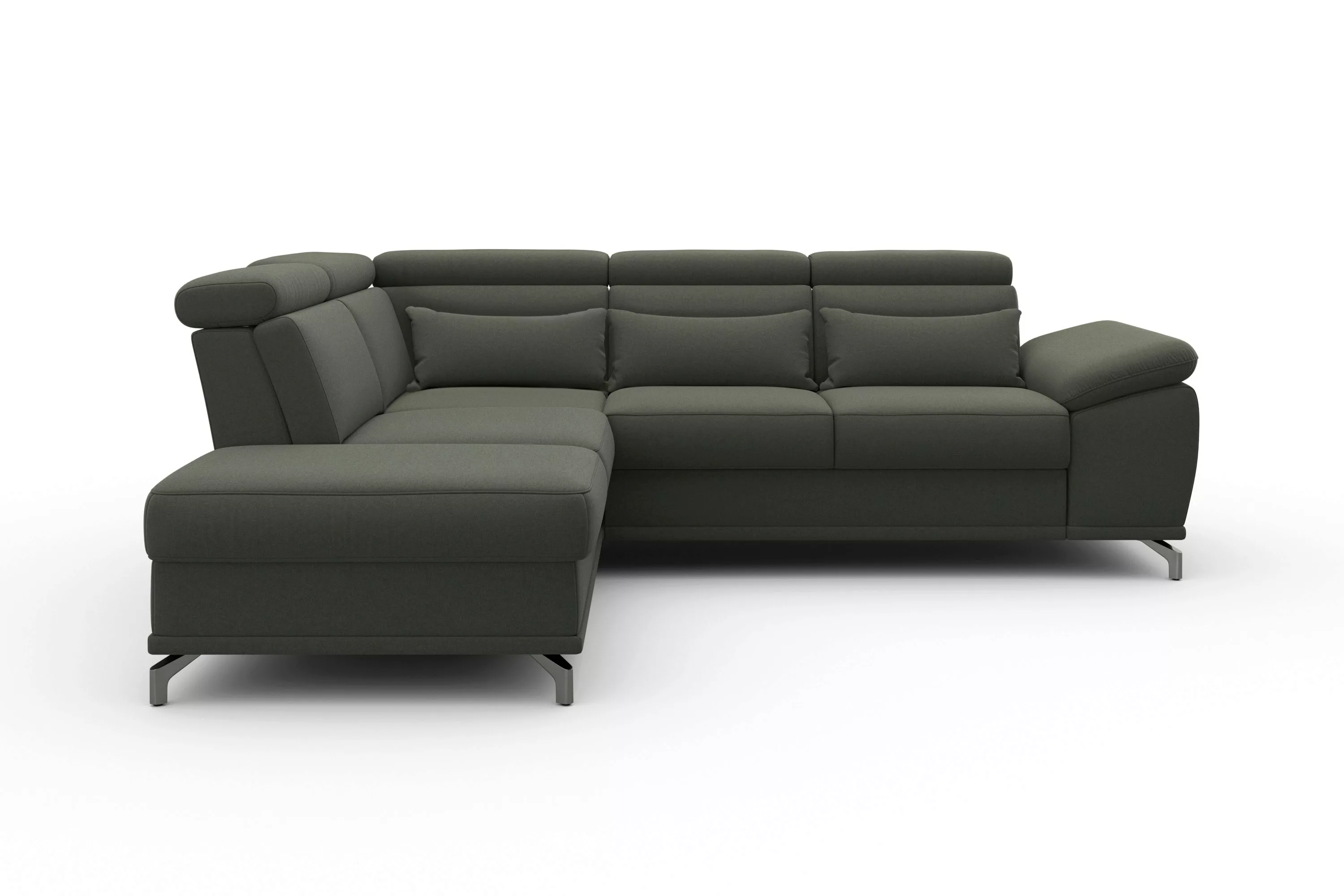 sit&more Ecksofa "Cabrio", mit Sitztiefenverstellung und Federkern, 3 Niere günstig online kaufen