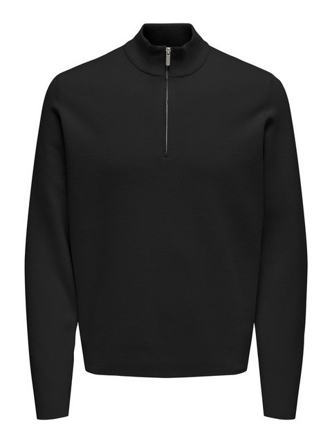 ONLY & SONS Troyer ONSCOOPER REG 12 HALF ZIP HIGH NECK KNIT günstig online kaufen