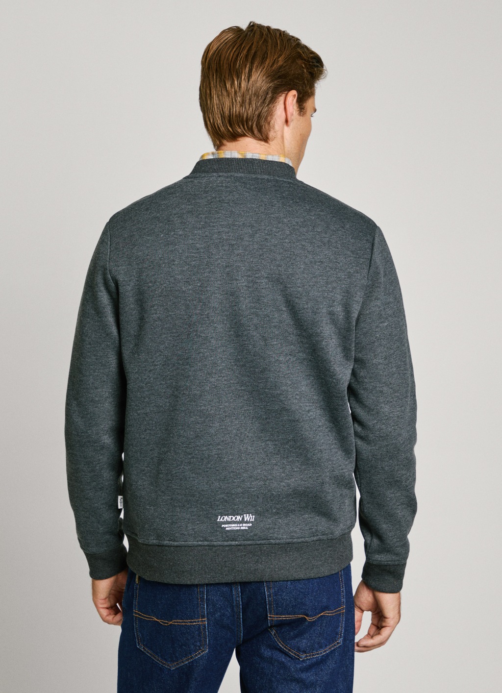 Pepe Jeans Sweatshirt DAMIAN CREW mit Schrift-Detail auf dem Rücken günstig online kaufen