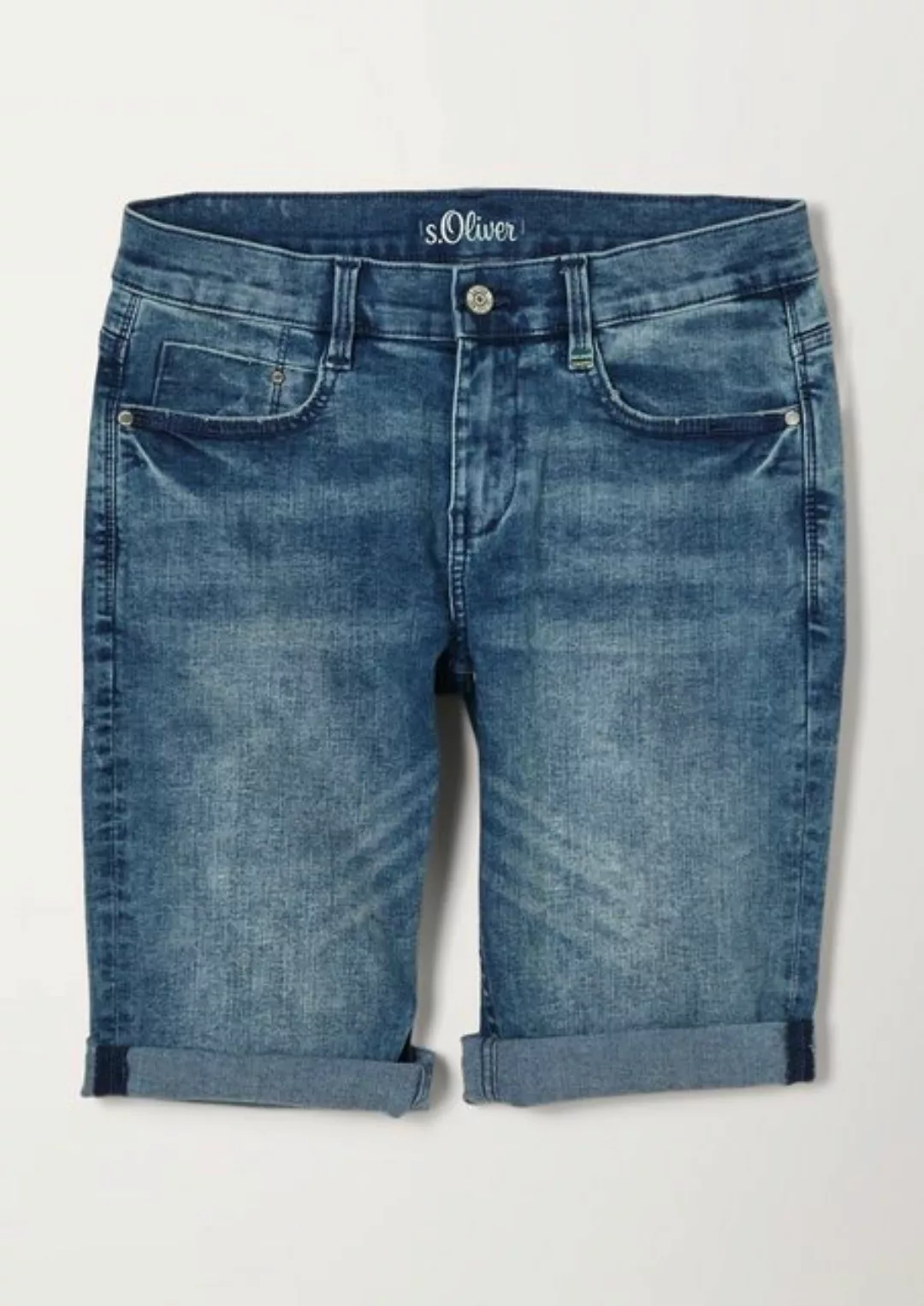 s.Oliver Regular-fit-Jeans Hose 3/4 günstig online kaufen