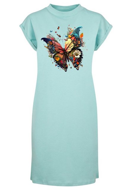 F4NT4STIC Shirtkleid "Schmetterling Bunt", Print günstig online kaufen