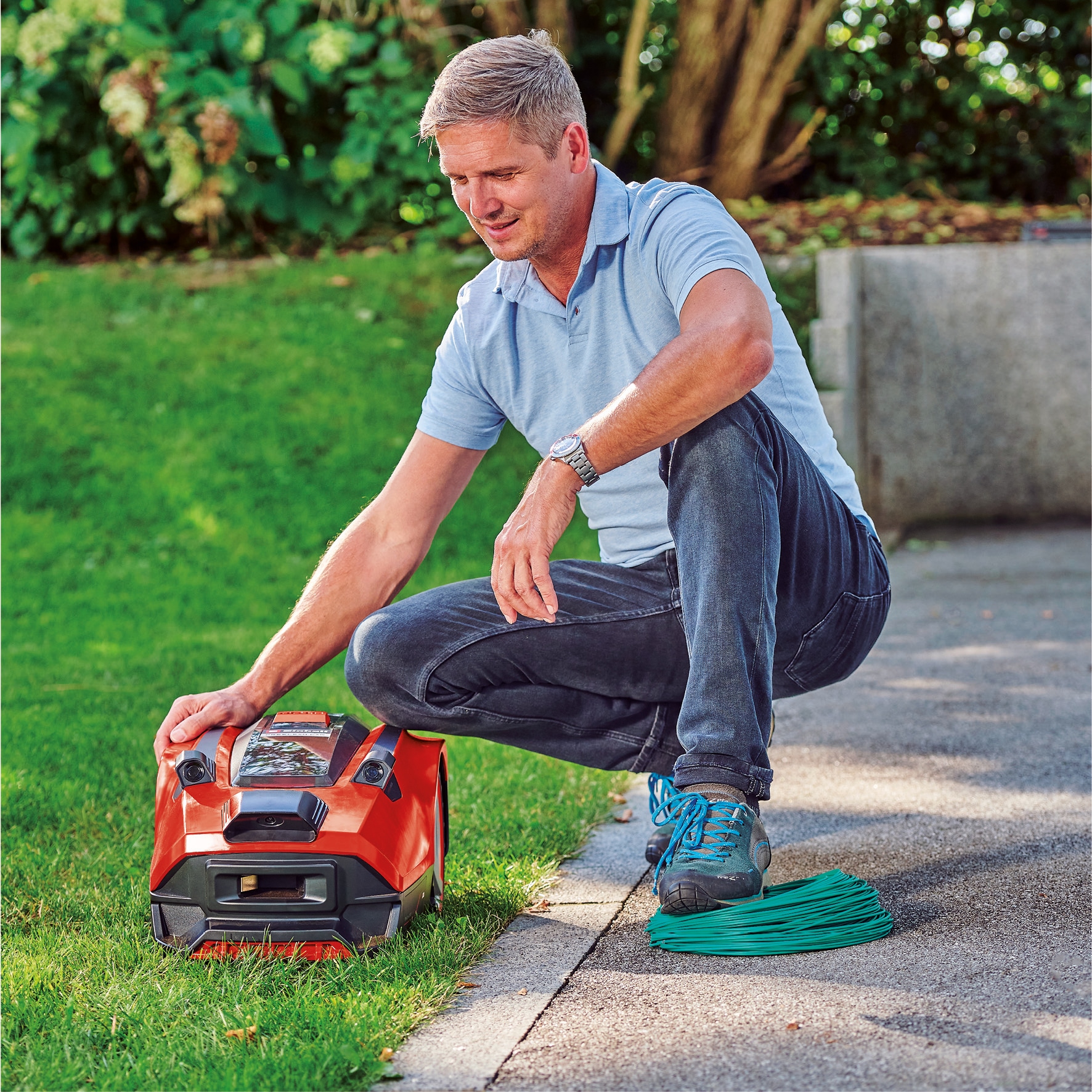 Einhell Elektrorasenmäher Mähroboter Freelexo CAM 500, günstig online kaufen