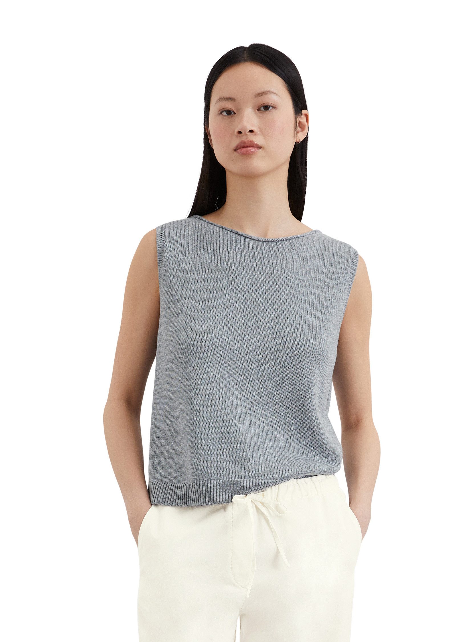 Marc OPolo Strickpullover "aus Leinen-Mix" günstig online kaufen