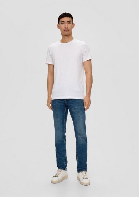 s.Oliver Stoffhose Jeans Nelio / Slim Fit / Mid Rise / Slim Leg / Hyperstre günstig online kaufen