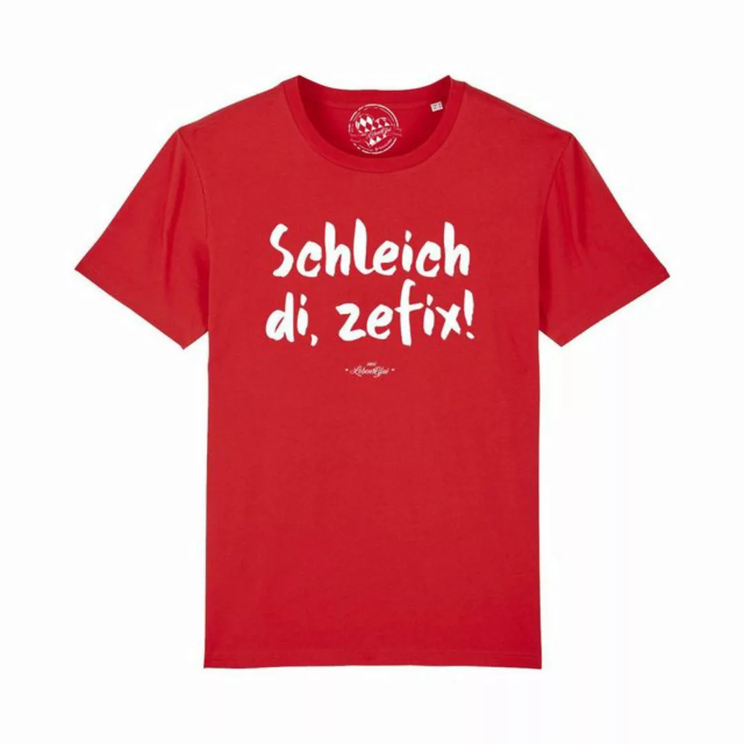 Bavariashop T-Shirt Herren T-Shirt "Schleich di, zefix! günstig online kaufen