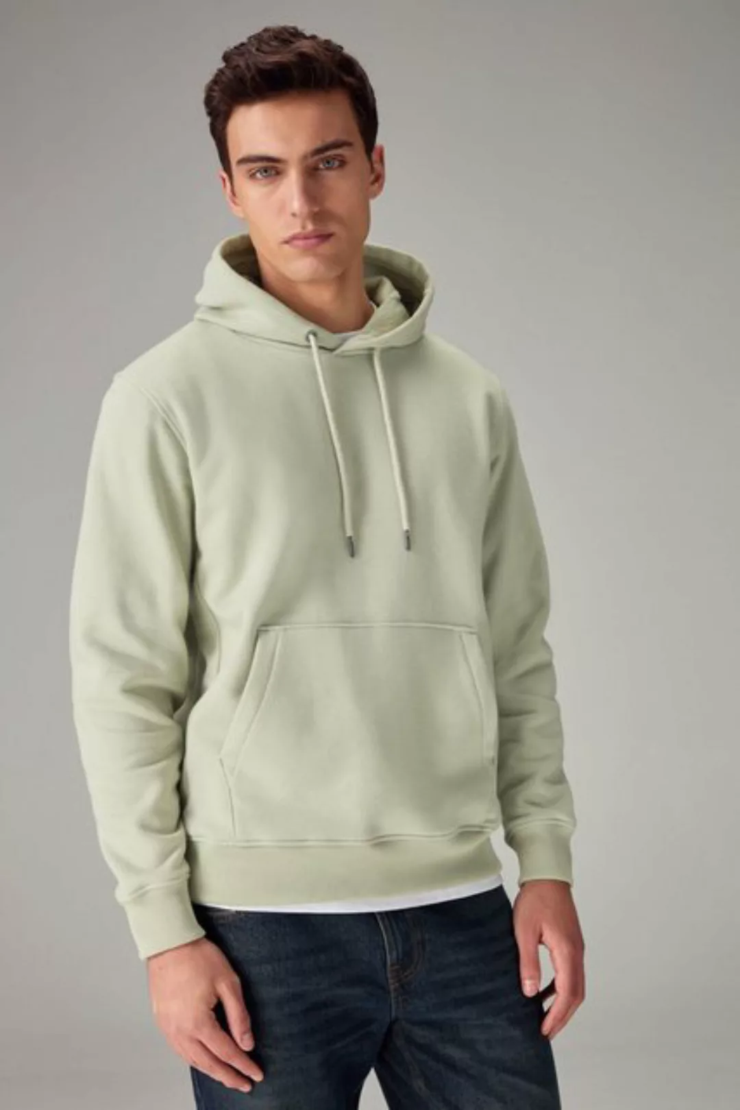 Next Kapuzensweatshirt Jersey-Hoodie mit Grafik-Print und Baumwolle (1-tlg) günstig online kaufen