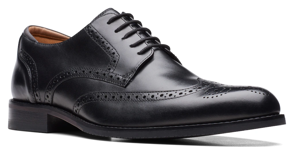 Clarks Budapester "Craft Arlo Limit", Business Schuh, Schnürschuh mit Softf günstig online kaufen