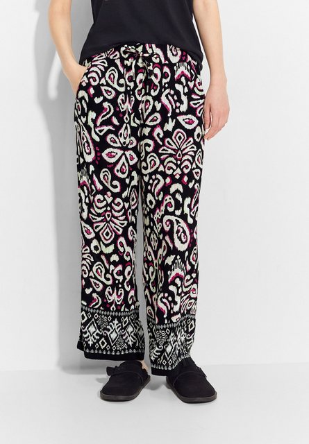 Cecil Culotte mit Ornament Muster günstig online kaufen