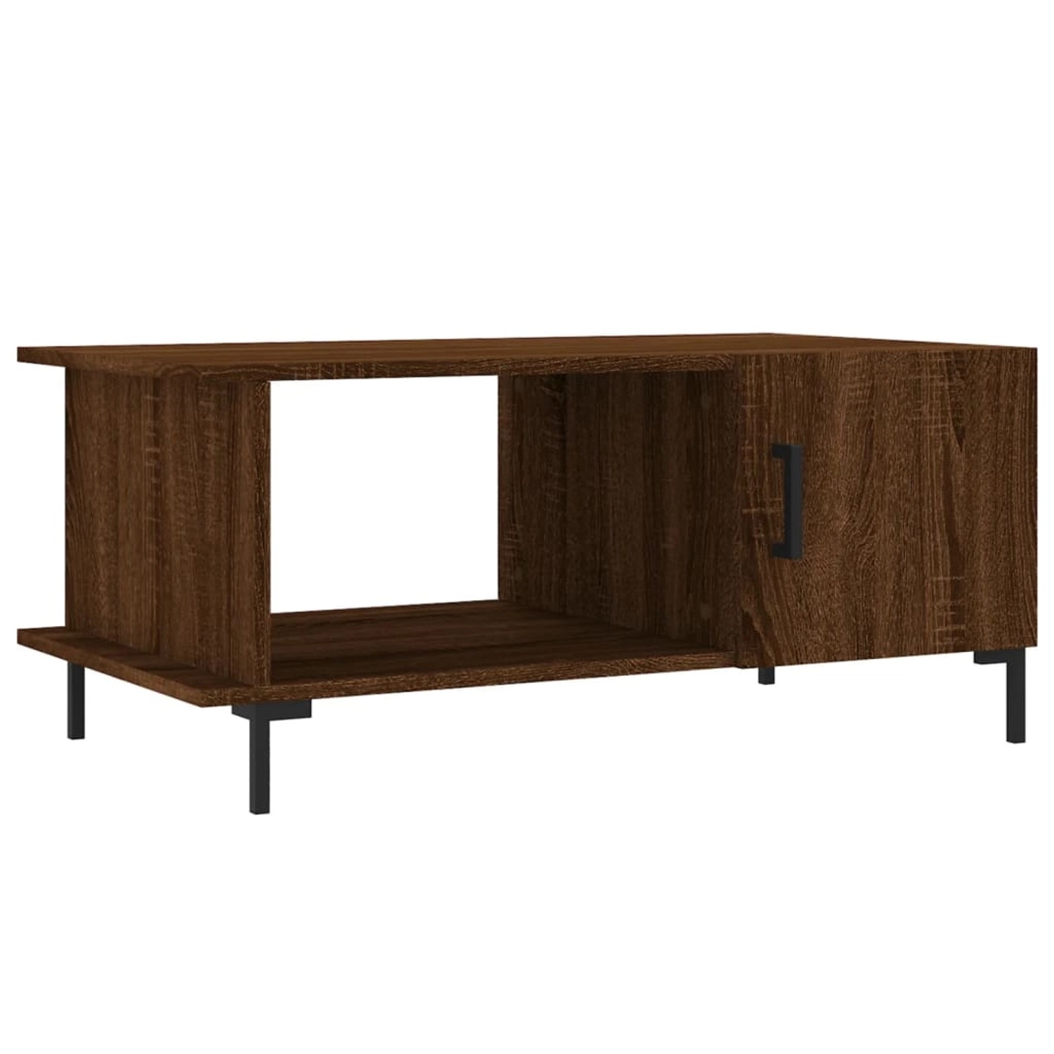 vidaXL Couchtisch Braun Eichen-Optik 90x50x40 cm Holzwerkstoff Modell 12 günstig online kaufen