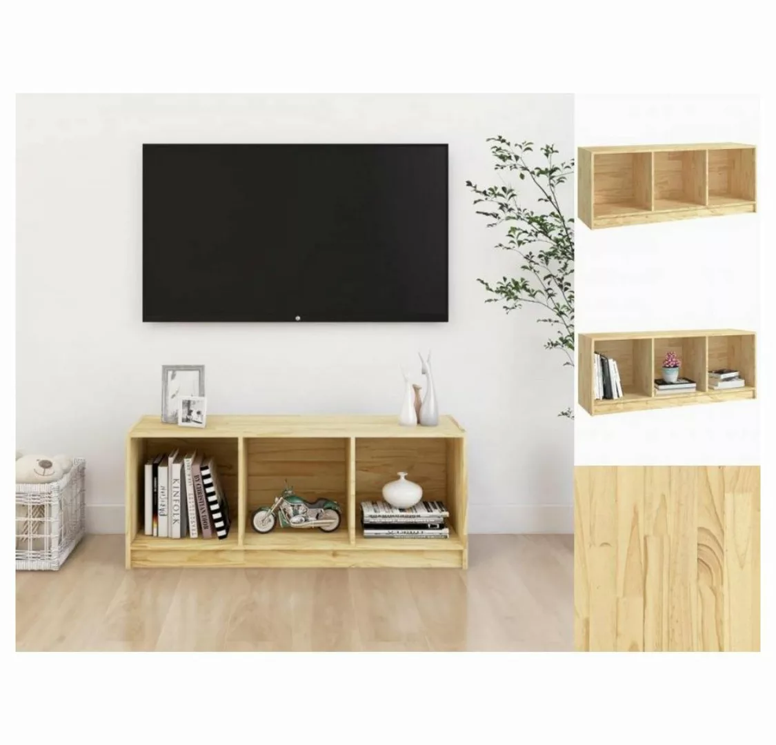 vidaXL TV-Schrank TV-Schrank 104x33x41 cm Massivholz Kiefer Lowboard günstig online kaufen