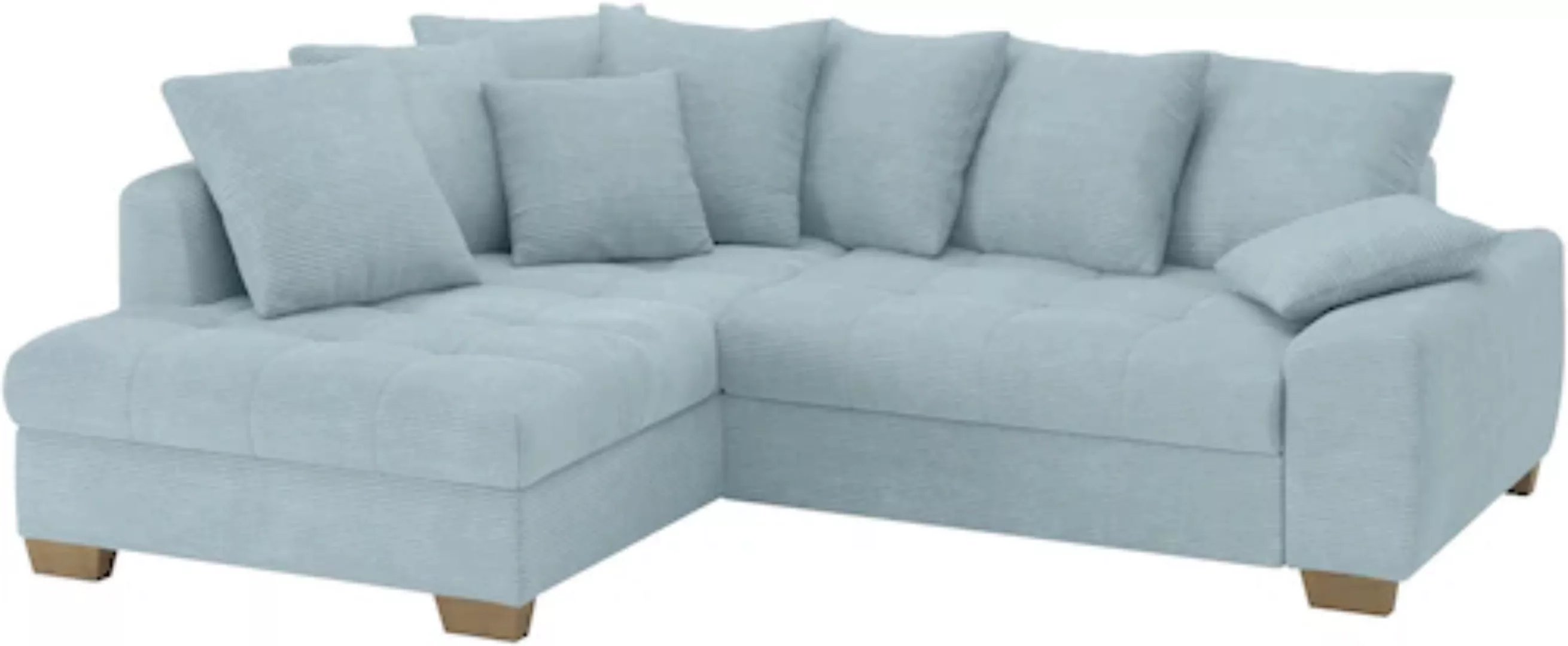 Mr. Couch Ecksofa »Nikita II, L-Form«, Wahlweise mit Bettfunktion, Bettkast günstig online kaufen