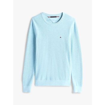 Tommy Hilfiger  Pullover MW0MW36347 STRUCTURE CREW-DVW BLUE FIZZ HTR günstig online kaufen