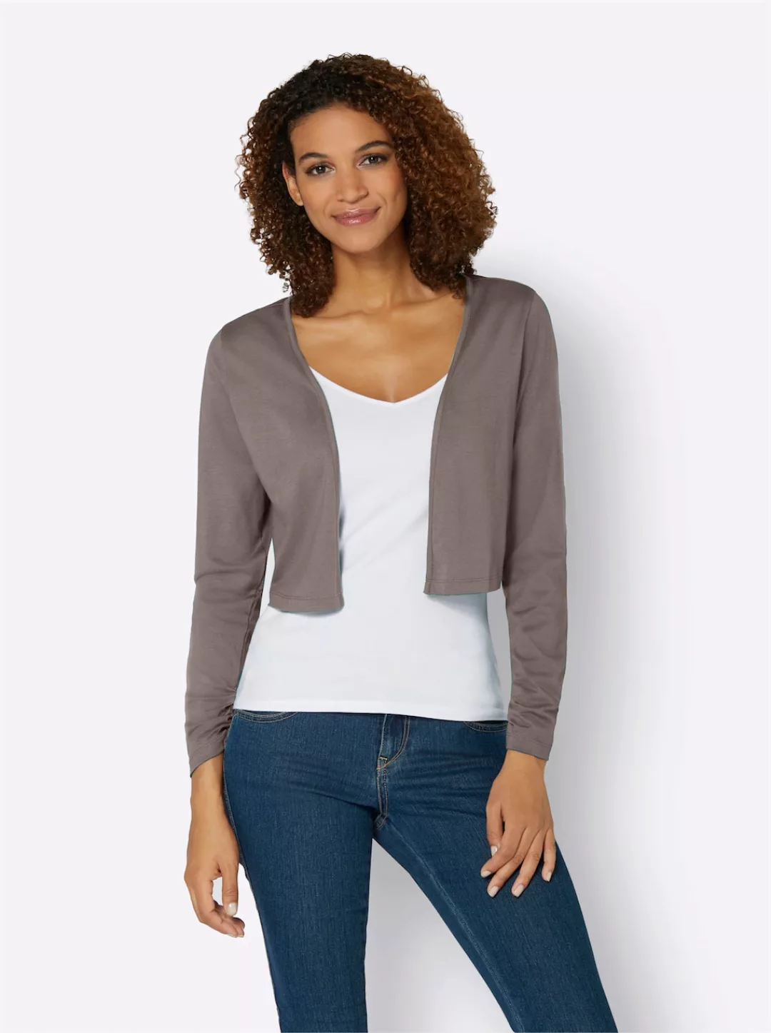 Casual Looks Shirtjacke "Shirtbolero" günstig online kaufen