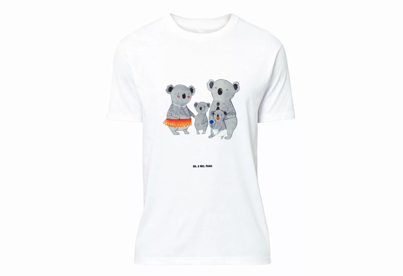 Mr. & Mrs. Panda T-Shirt Koala Familie - Weiß - Geschenk, Opa, Familienlebe günstig online kaufen