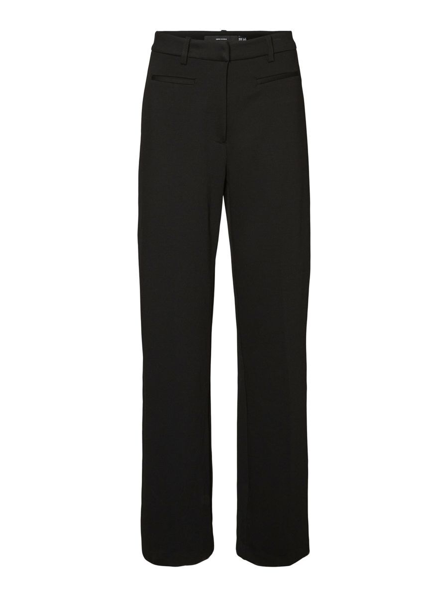 VERO MODA High Waist Hose Damen Schwarz günstig online kaufen