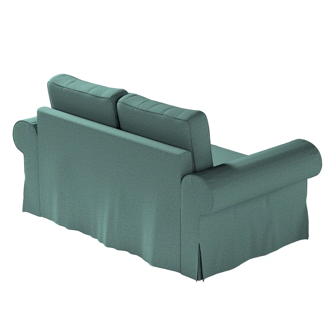 Bezug für Backabro 2-Sitzer Sofa ausklappbar, türkis, Bezug für Backabro 2- günstig online kaufen