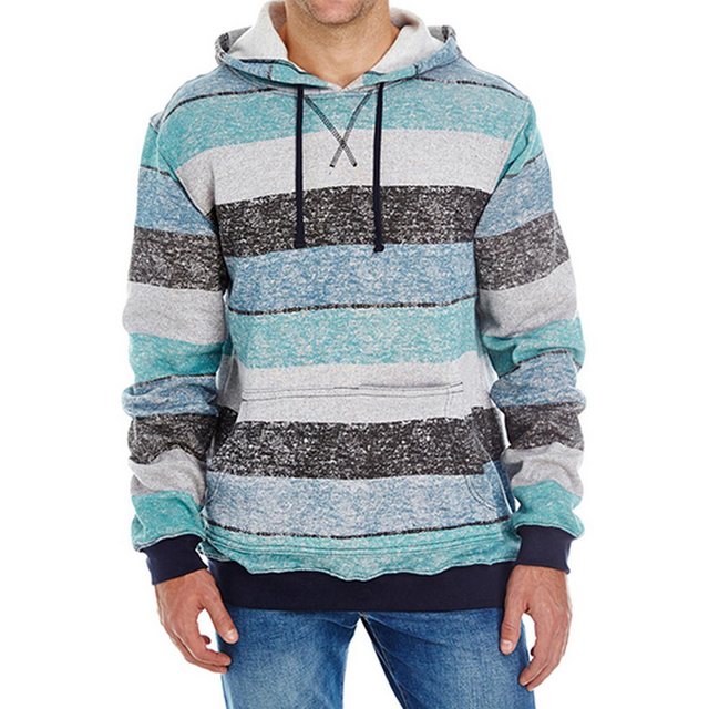 Burnside Sweatshirt Printed Striped Marl Pullover günstig online kaufen