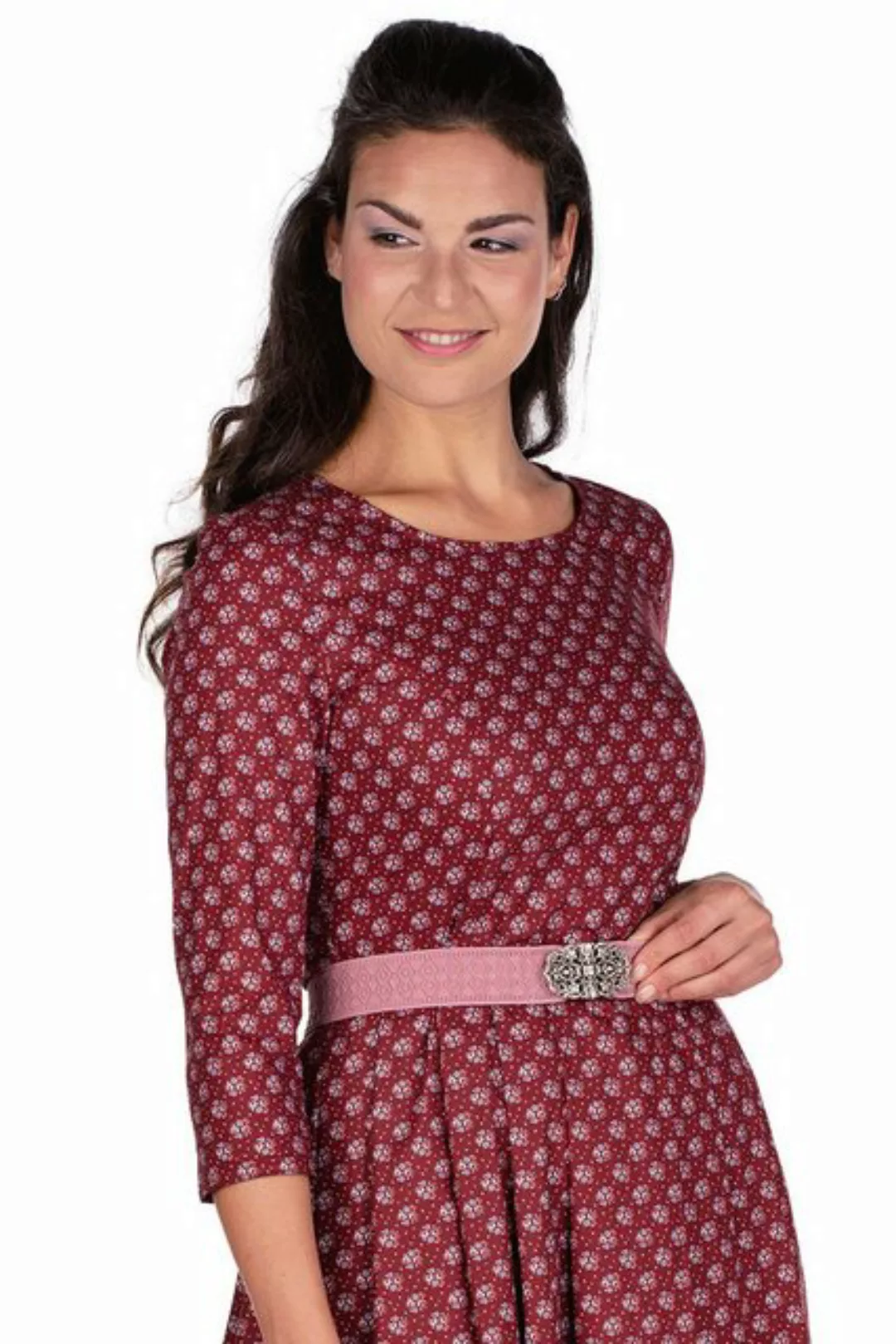 Berwin & Wolff Dirndl Trachtenkleid - MADLENA - rostrot/geblümt günstig online kaufen