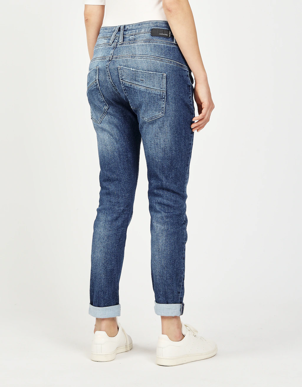 GANG 5-Pocket-Jeans "94GERDA", aus Sweat Denim, Relaxed Fit günstig online kaufen