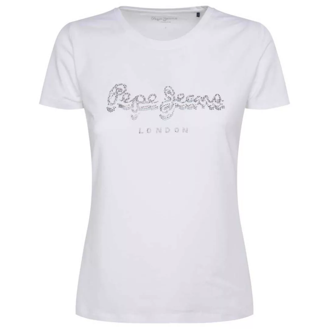 Pepe Jeans Beatrice Kurzärmeliges T-shirt XS Optic White günstig online kaufen