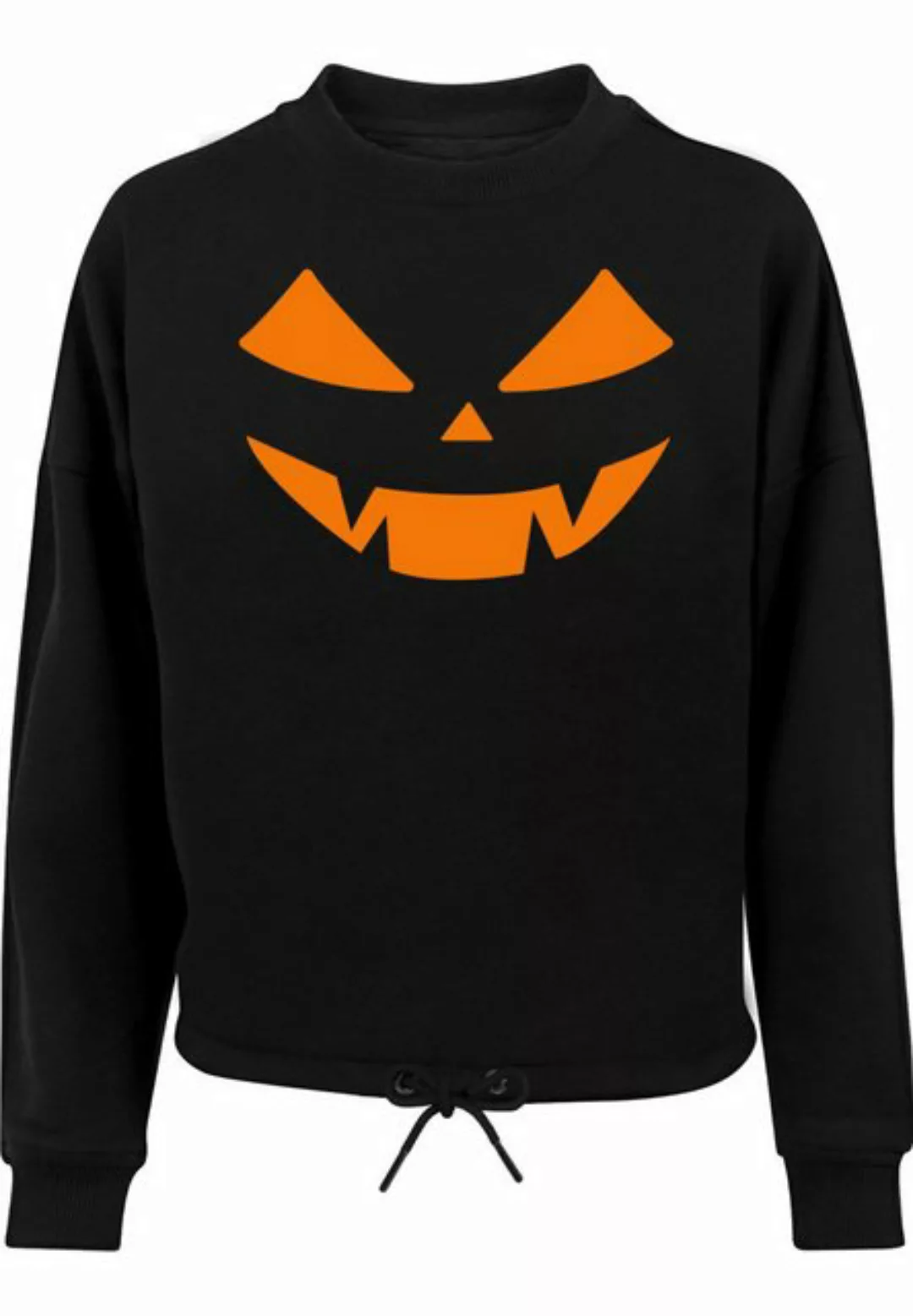 ABSOLUTE CULT Sweater ABSOLUTE CULT Ladies Halloween - Pumpkin Face Oversiz günstig online kaufen